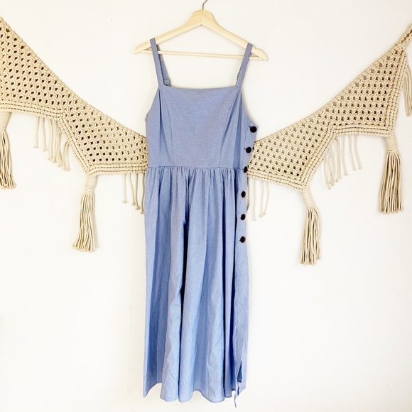 Urban Outfitters Dresses & Skirts - Urban Outfitters Pinstripe Midi Dress